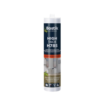 Stiprūs klijai Bostik HIGH TACK H785 white